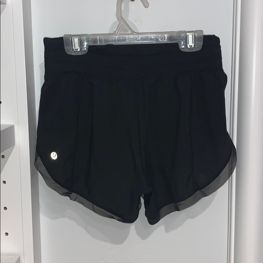 Black Lululemon Athetic Shorts Size 2